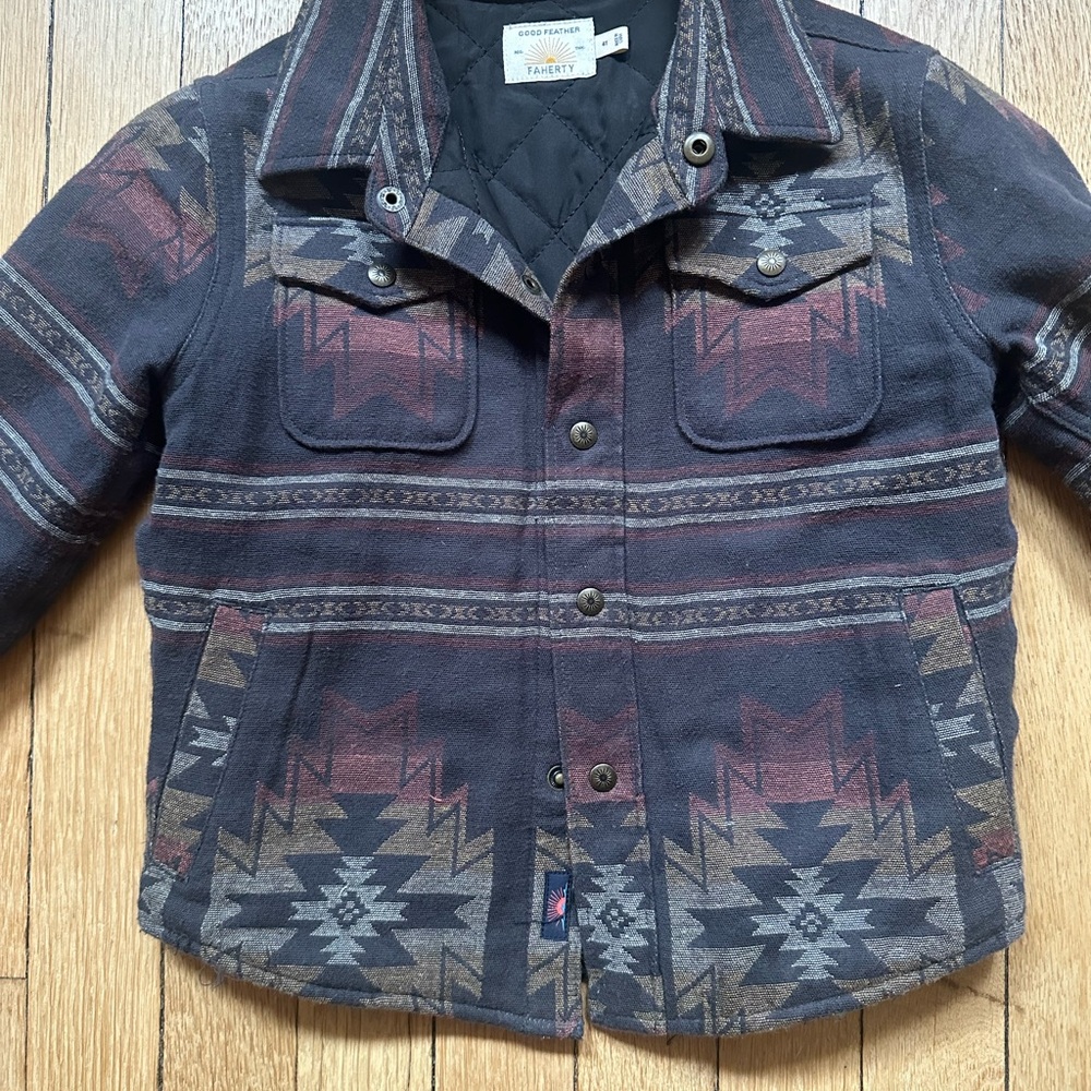 Faherty Kids Southwestern Jacket - 4T